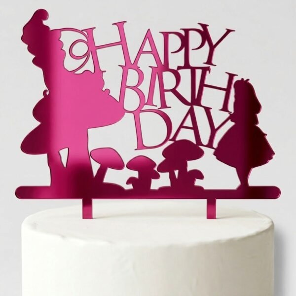 Cake Topper "Alice in Wonderland"