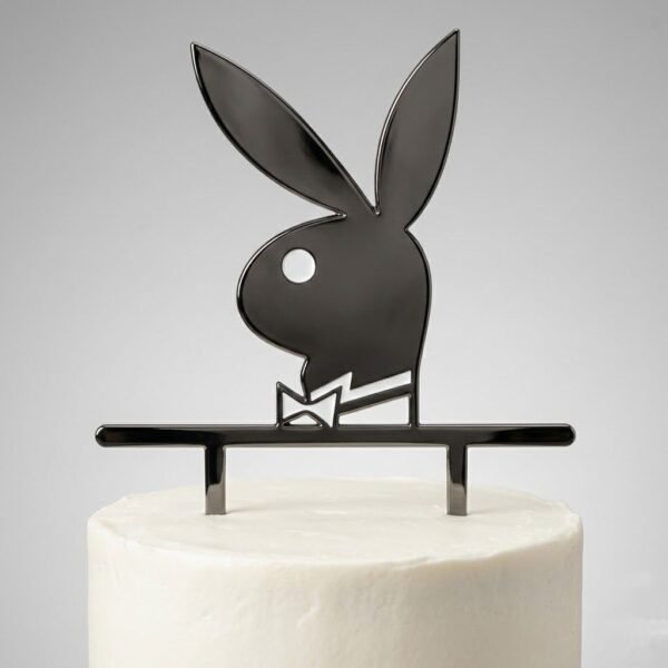 "Playboy Bunny" Cake Topper