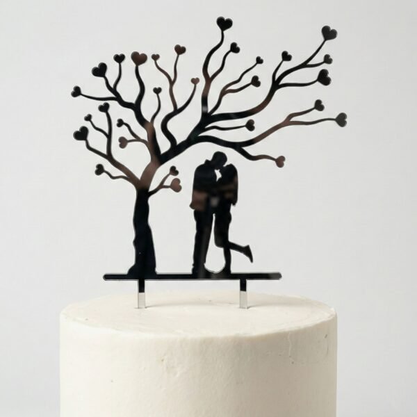 Cake Topper "Love Tree"