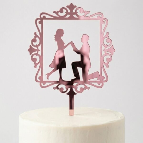Cake Topper Πρόταση Γάμου